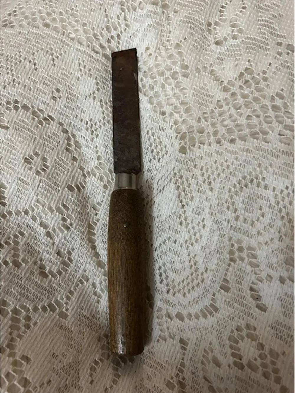 Set of 3 Vintage Wood Handle Hand Tools